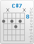 Accord C#7 (9,x,9,10,9,x)